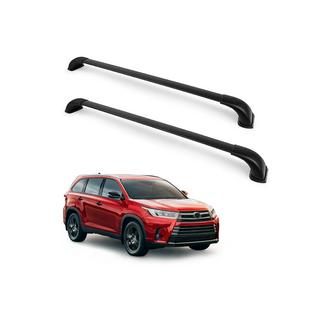 Багажник (поперечины) на интегрированные рейлинги OEM (2 шт.) Toyota Highlander 2013-2019 гг. фото 3