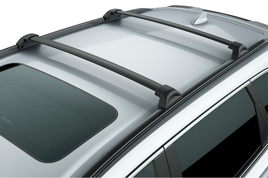 Honda CRV 2022- гг. Интегрированные рейлинги OEM (Алюминий) Серый Фото 8