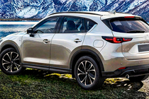 Mazda CX-5 2017–2025 гг. Интегрированные рейлинги OEM (2 шт.) фото 9