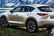 Mazda CX-5 2017–2025 гг. Интегрированные рейлинги OEM (2 шт.) фото 9