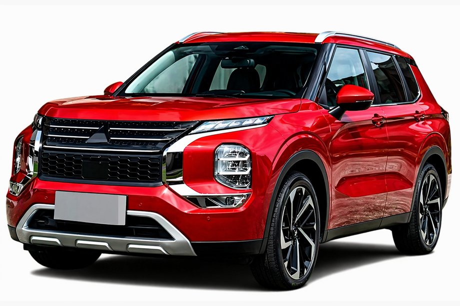 Mitsubishi Outlander 2021- гг. Интегрированные рейлинги OEM (2 шт.) Фото 2