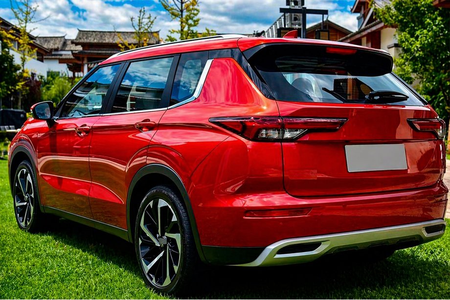Mitsubishi Outlander 2021- гг. Интегрированные рейлинги OEM (2 шт.) Фото 7
