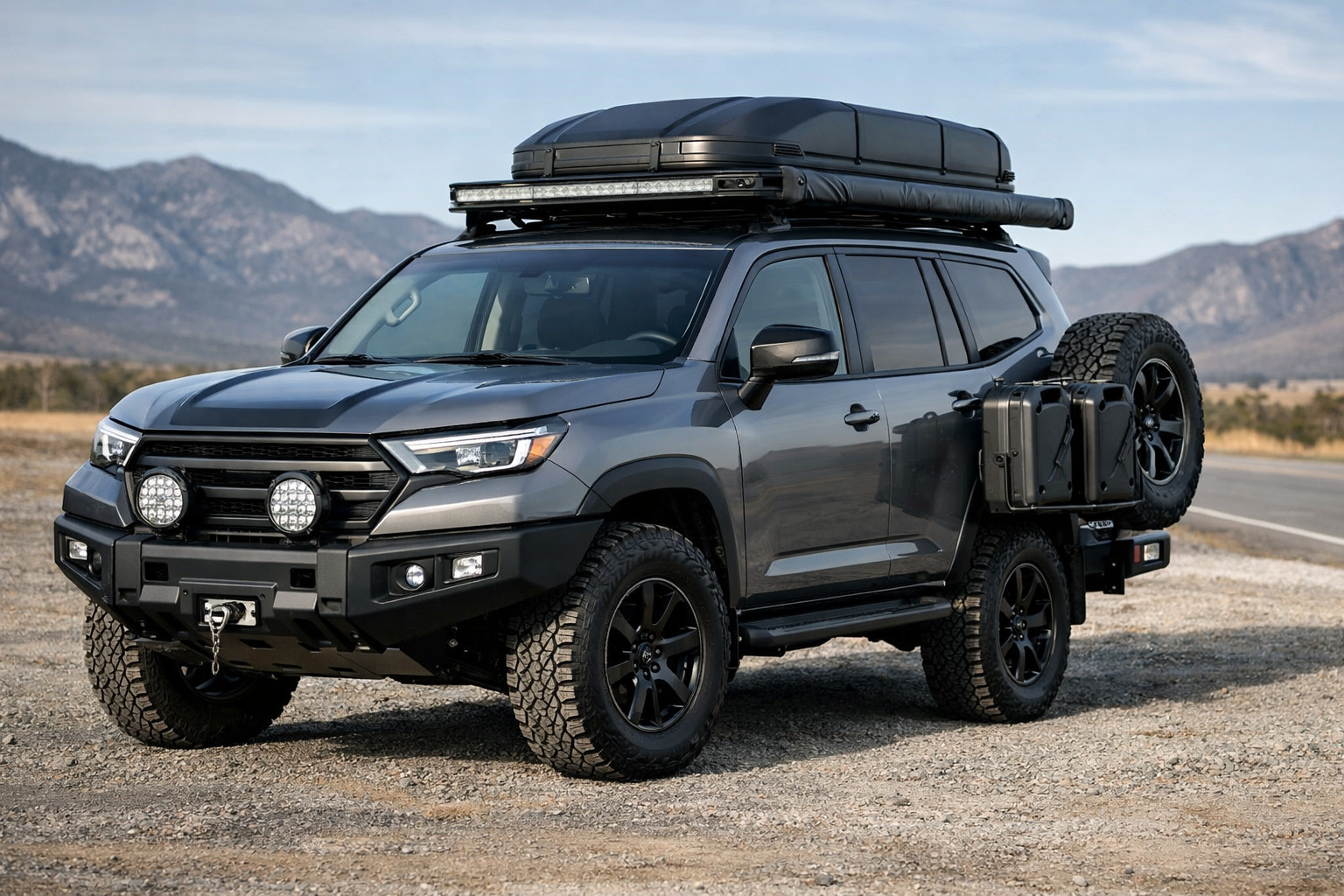 Пакет доработок Toyota Land Cruiser Prado 250 для трассы и путешествий