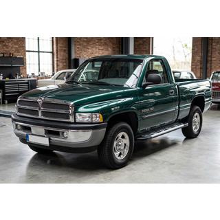 Боковые пороги Sunrise (2 шт., алюминий) Dodge RAM (BR/BE) 1994–2002 гг. фото 1