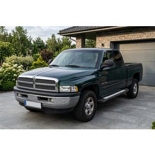Боковые Подножки Vision New Black (2 шт., Алюминий) Dodge RAM (BR/BE) 1994–2002 гг. фото 1