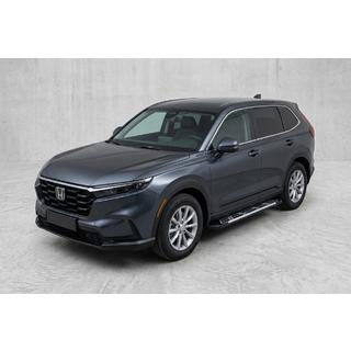 Боковые пороги Sunrise (2 шт., алюминий) Honda CRV 2022- гг. фото 1