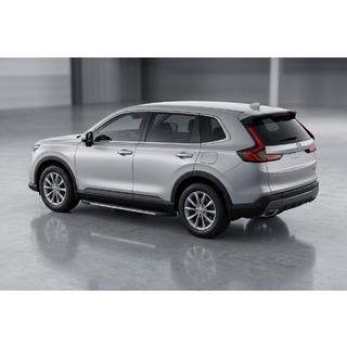 Боковые пороги Bosphorus Grey (2 шт., алюминий) Honda CRV 2022- гг. фото 1