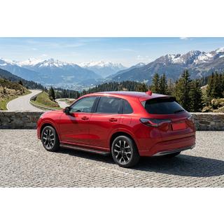 Боковые пороги Maya Red (2 шт., алюминий) фото 1