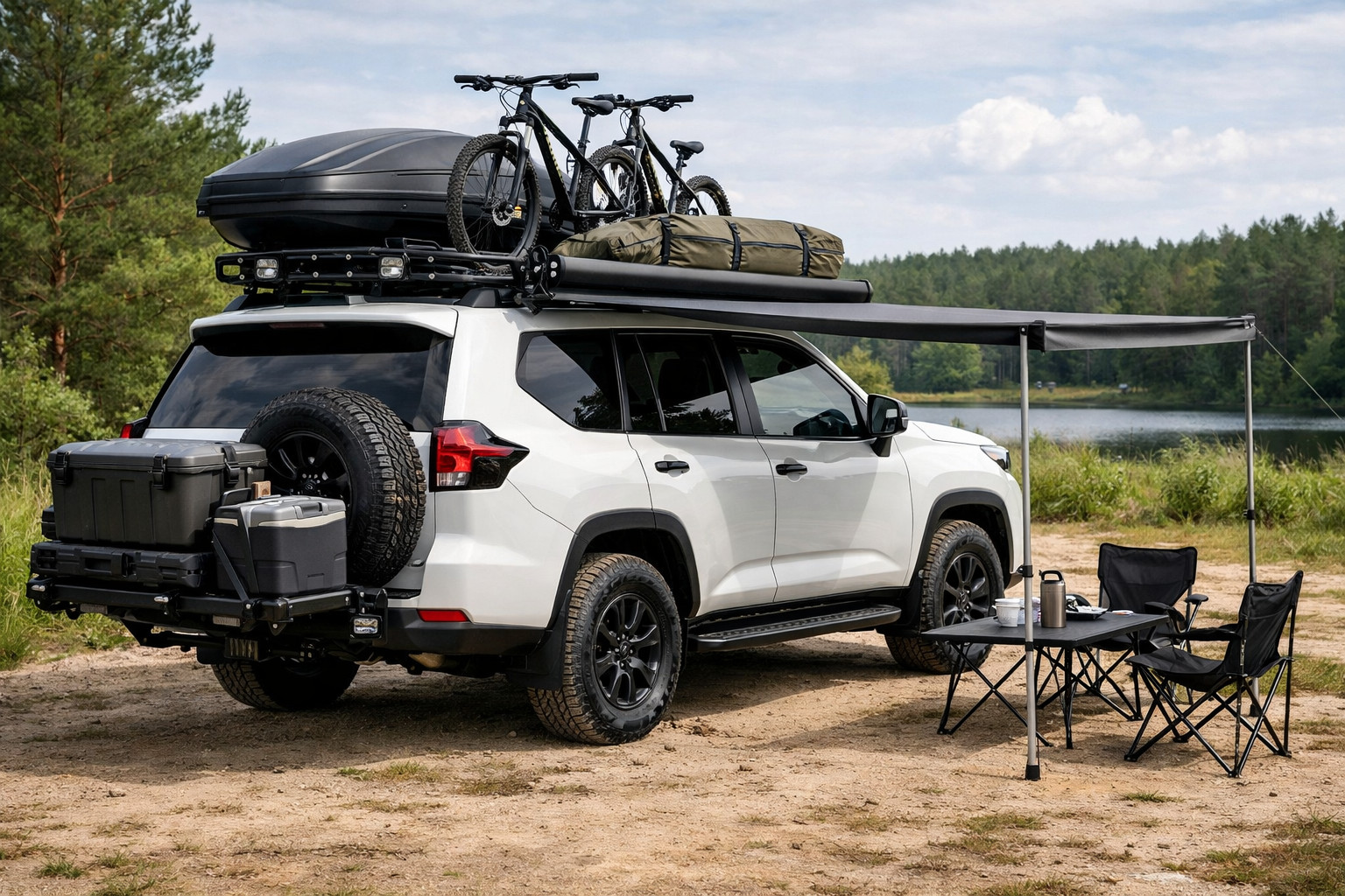 Что поставить на Toyota Land Cruiser Prado 250 для крыши, багажа и семейных поездок