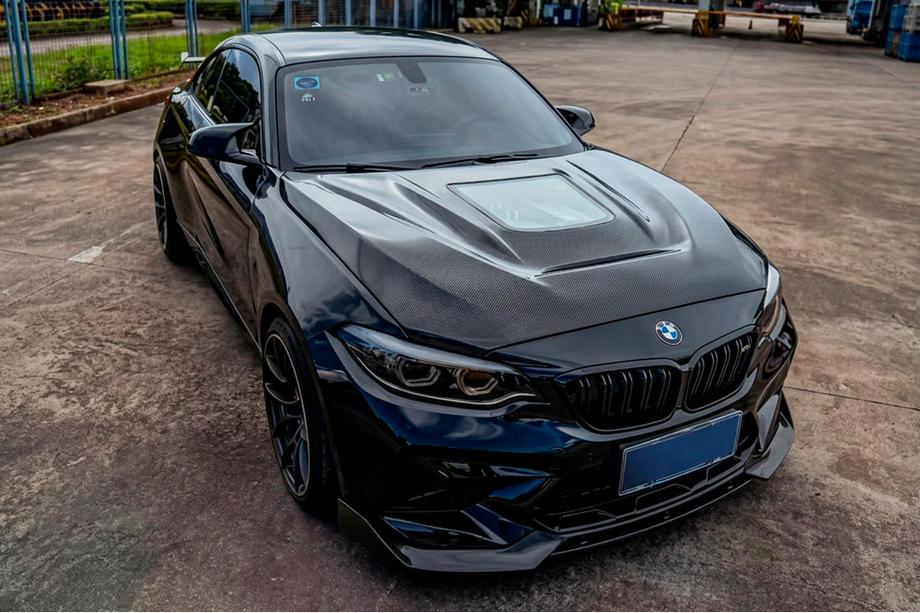 BMW 2 серия F22/F23 2014-2021 гг. Капот V2 (Карбон) Image