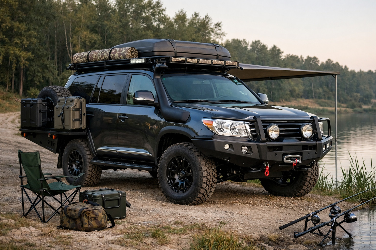 Toyota Land Cruiser 200: пакет доработок для рыбалки и плохих дорог