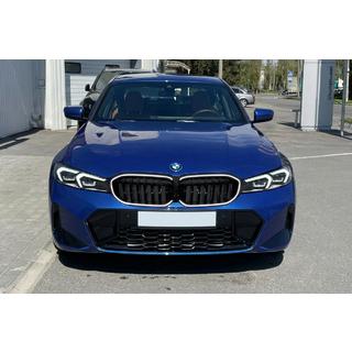 Ноздри 1-Bar LED (2022+, черный глянец) BMW 3 серия G20/G21 2018- гг. фото 1