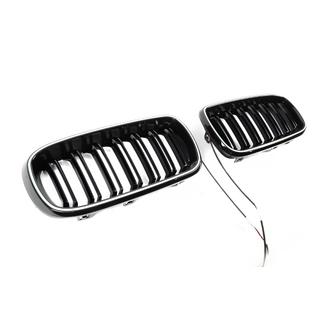Ноздри M-Look LED (чёрный глянец) BMW X6 F16 2014-2019 гг. фото 4