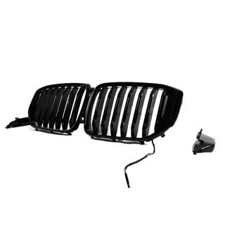 Ноздри 1 Bar LED (2019-2022, черный глянец) BMW X5 G05 2019–2026 гг. фото 3