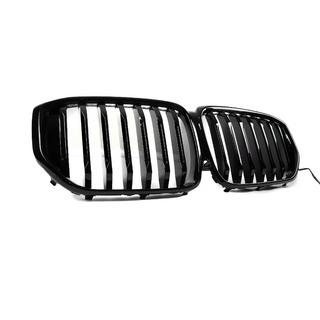 Ноздри 1 Bar LED (2023+, чёрный глянец) BMW X5 G05 2019–2026 гг. фото 2