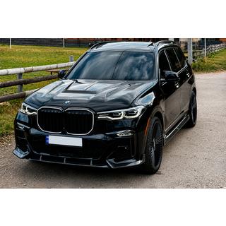 Ноздри M-Look LED (2019-2022, черный глянец) BMW X7 G07 2019- гг. фото 2