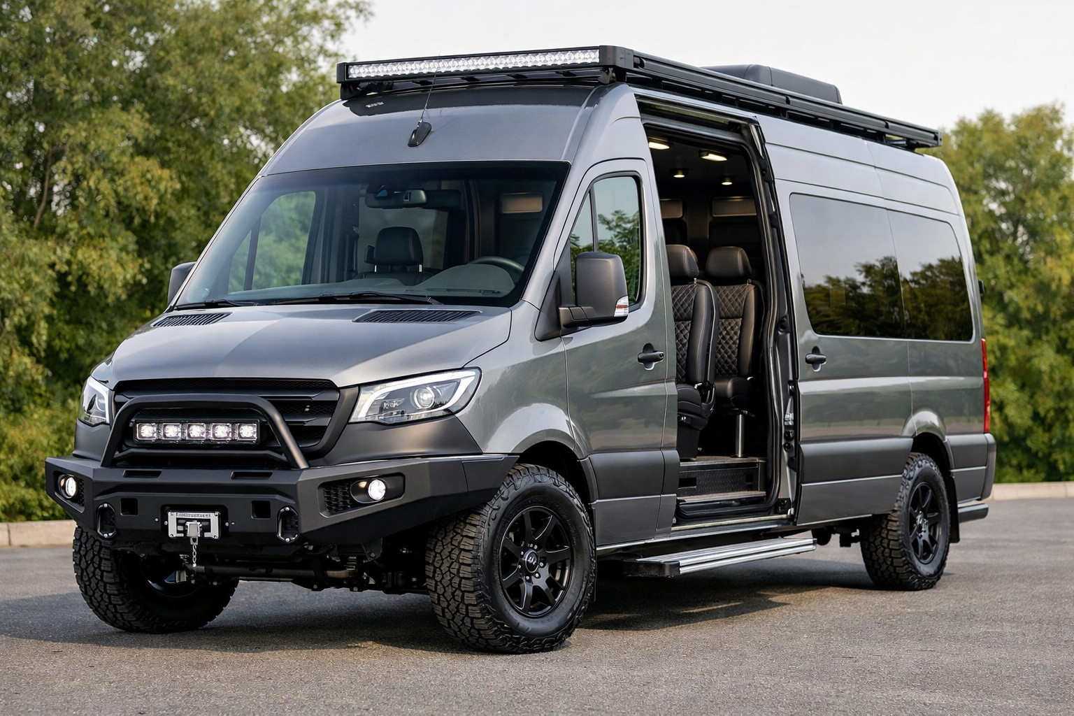 Стартовый апгрейд Mercedes Sprinter W907/W910 для пассажирского буса