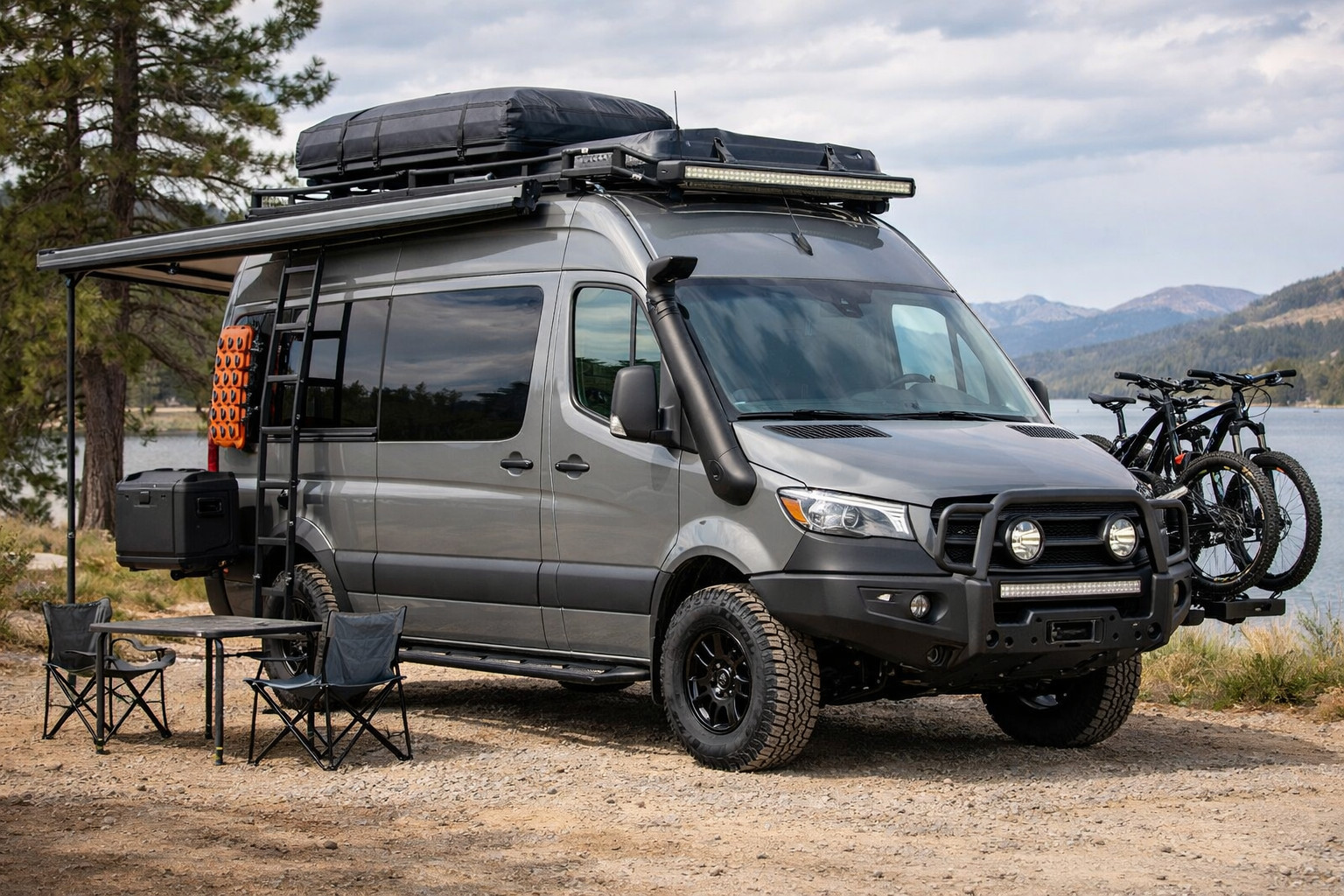 Что установить на Mercedes Sprinter W907/W910 для путешествий