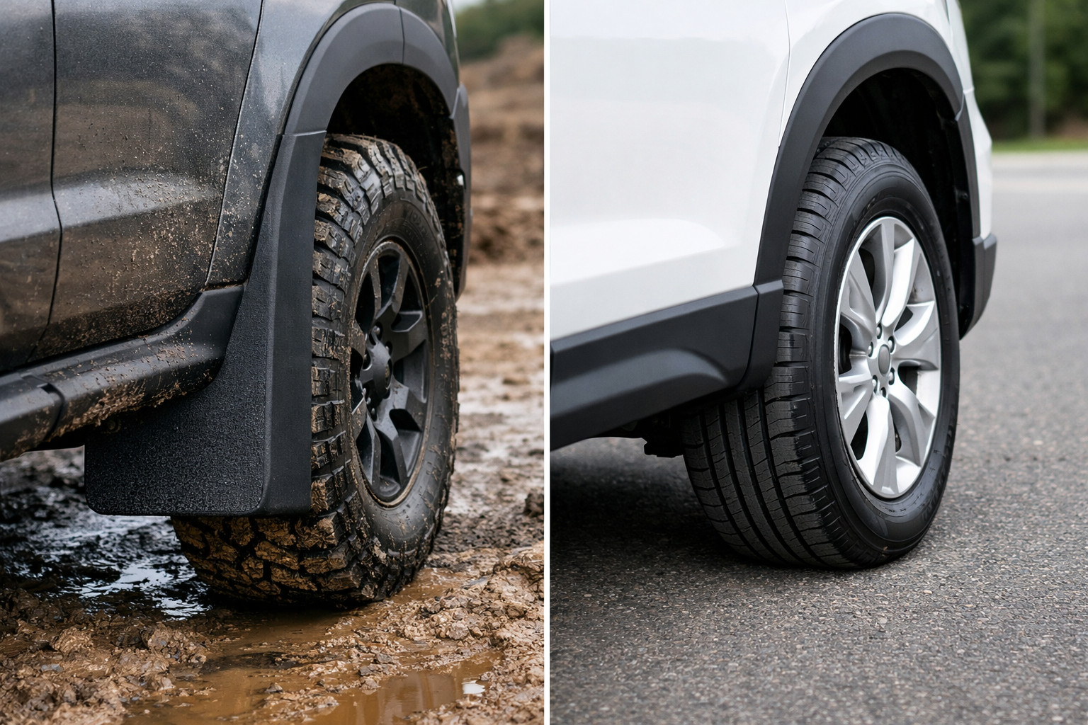 Широкие брызговики для SUV: когда это оправдано, а когда перебор