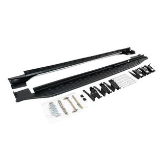 Боковые пороги OEM V3 (для LWB, 2 шт.) Jeep Grand Cherokee WL 2021- гг. фото 3