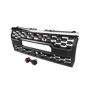 Решетка радиатора 2017↗ (OffRoad) Toyota Land Cruiser Prado 150 2009-2023 гг. фото 3