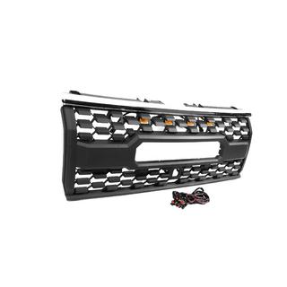 Решетка радиатора 2017↗ (OffRoad) Toyota Land Cruiser Prado 150 2009-2023 гг. фото 4