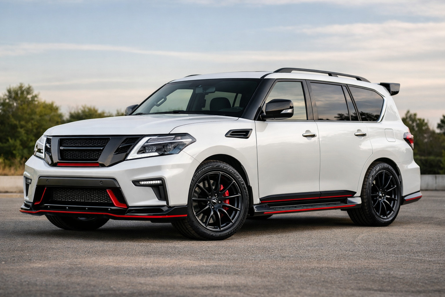 Что поставить на Nissan Patrol Y62, если хочется стиль Nismo без цирка