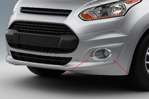 Ford Connect 2014-2021 гг. Накладки на противотуманные фары (2 шт., нержавейка) фото 1