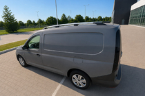 Volkswagen Caddy 2020- гг. Рейлинги хром (турецкий дизайн) фото 2