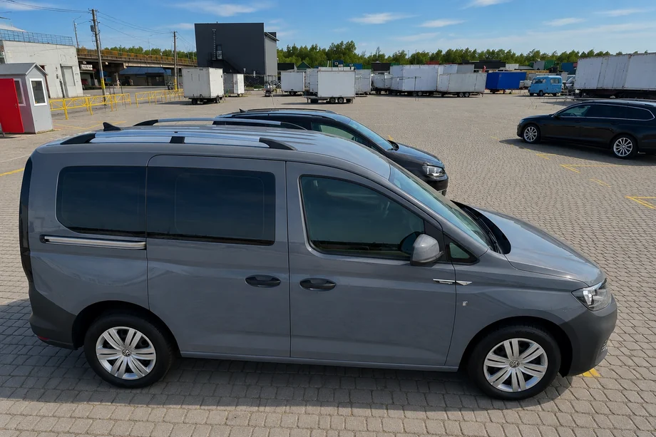 Ford Connect 2021- гг. Рейлинги хром (турецкий дизайн) Фото 2