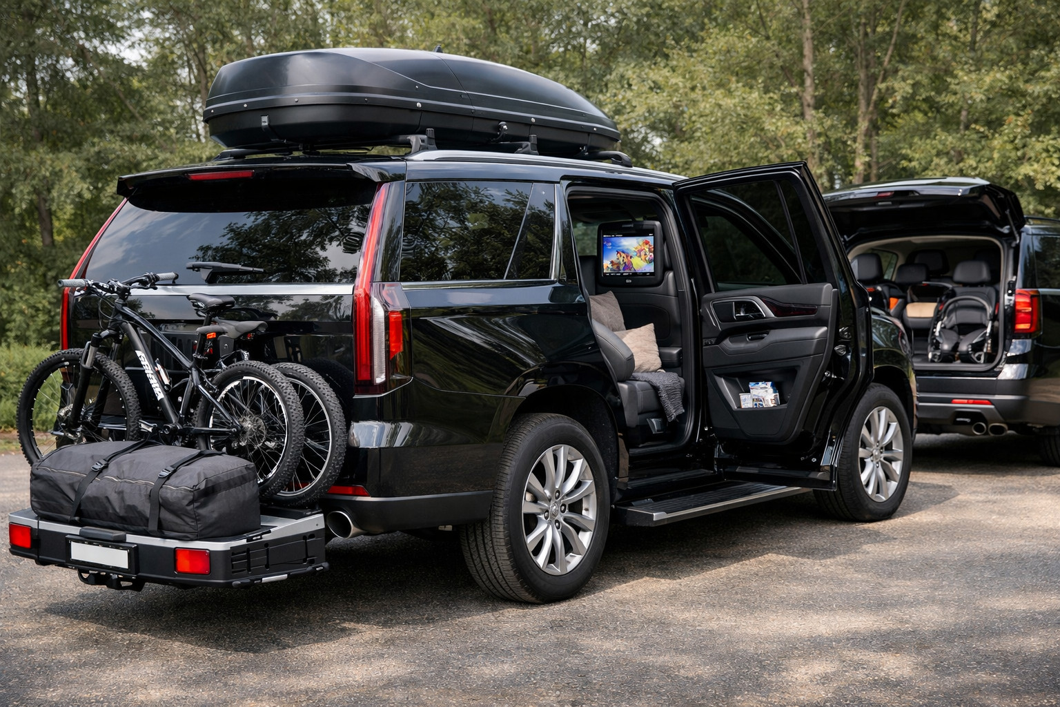 Пакет доработок Cadillac Escalade 2020+ для семейных поездок и повседневного комфорта