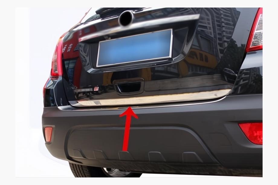 Opel Mokka 2012-2021 гг. Накладка на багажник нержавейка Image