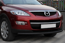 Mazda CX-7 2006-2012 гг. Передняя защита ST008 Black (нерж.) фото 1