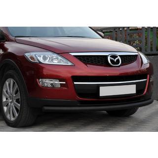 Передняя защита ST008 Black (нерж.) Mazda CX-7 2006-2012 гг. фото 1