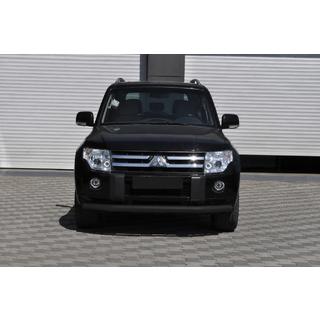 Передняя защита ST008 Black (нерж.) Mitsubishi Pajero Wagon IV 2006-2021 гг. фото 1