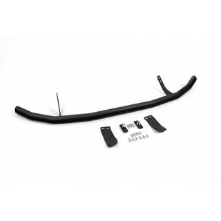 Передняя защита ST008 Черная (Нержавейка) Renault Koleos 2008-2016 гг.