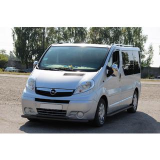 Передняя защита ST014 Черная (Нержавеющая сталь) фото 1