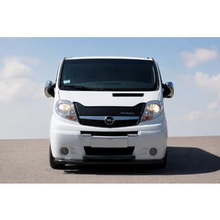Передняя защита ST014/2 Black (нерж.) Nissan Primastar 2002-2014 гг. фото 1