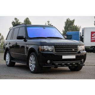 Передняя дуга ST015 Black (нерж.) Range Rover III L322 2002-2012 гг. фото 3
