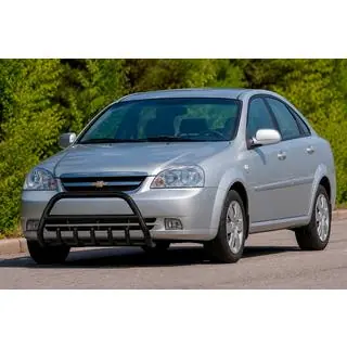 Передняя дуга WT003 Black (60 мм, нерж. сталь) Chevrolet Lacetti 2003-2024 гг. фото 1