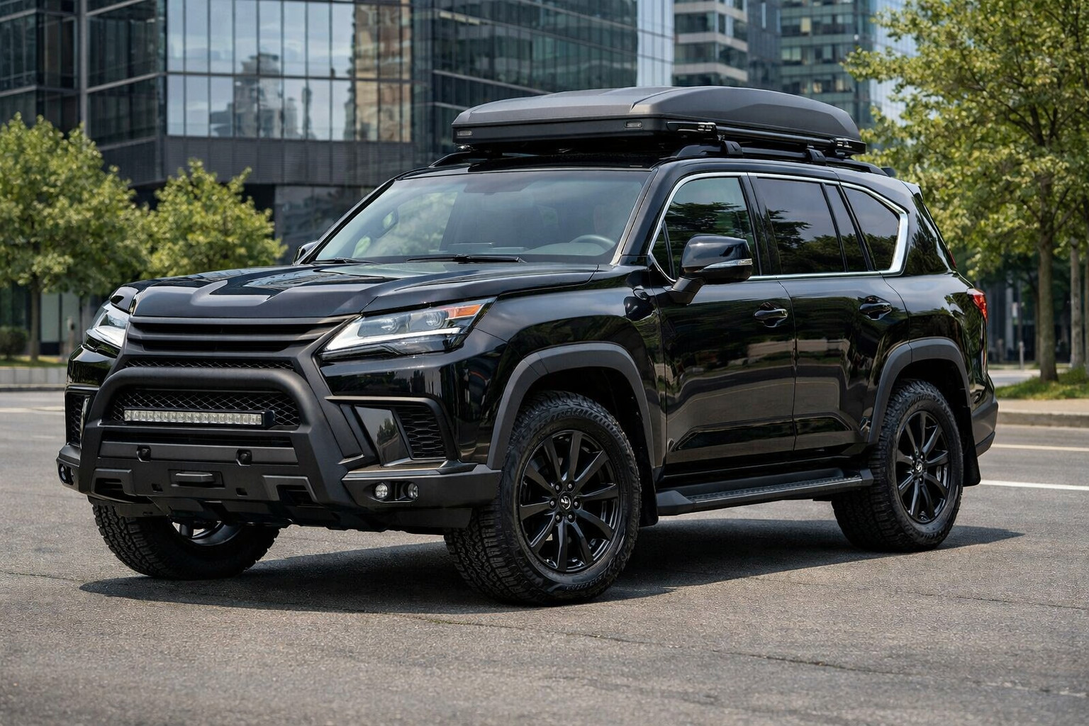 Что поставить на Lexus LX 500d/600 для города без колхоза