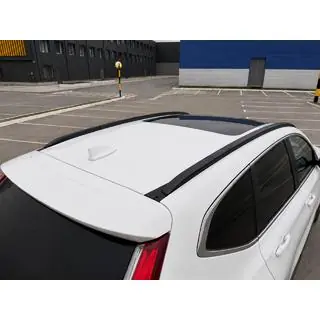 Интегрированные рейлинги черные OEM (Алюминий) Honda CRV 2017-2022 гг. фото 1