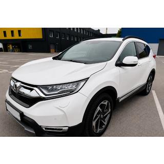 Интегрированные рейлинги черные OEM (Алюминий) Honda CRV 2017-2022 гг. фото 2