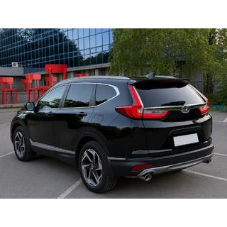 Интегрированные рейлинги серые OEM (Алюминий, установка на клей) Honda CRV 2017-2022 гг. фото 3