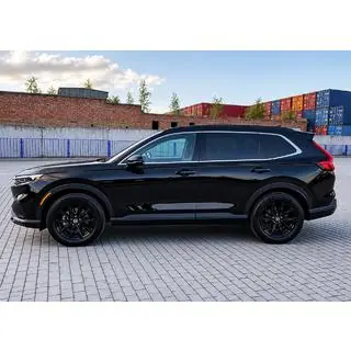 Интегрированные рейлинги на крышу черные OEM (ABS-пластик) Honda CRV 2022- гг. фото 1