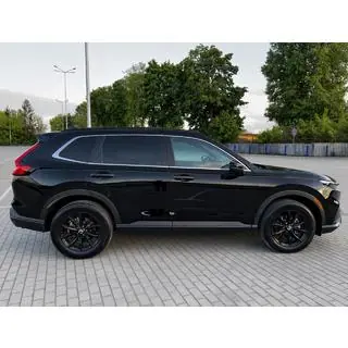 Интегрированные рейлинги на крышу черные OEM (ABS-пластик) Honda CRV 2022- гг. фото 3