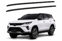 Toyota 4Runner 2009-2024 гг. Рейлинги на крышу черные OEM (2012-2015, Алюминий) фото 1