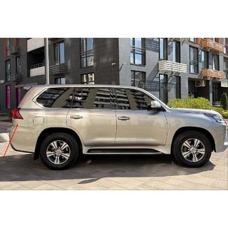 Молдинг заднего бампера/крыла 2016-2021 (под задним фонарем) Lexus LX570/450d 2008-2022 гг. фото 1