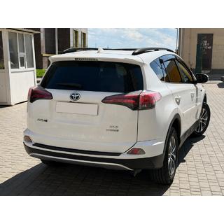 Рейлинги на крышу OEM черные (алюминий) Toyota Rav 4 2013-2018 гг. фото 2