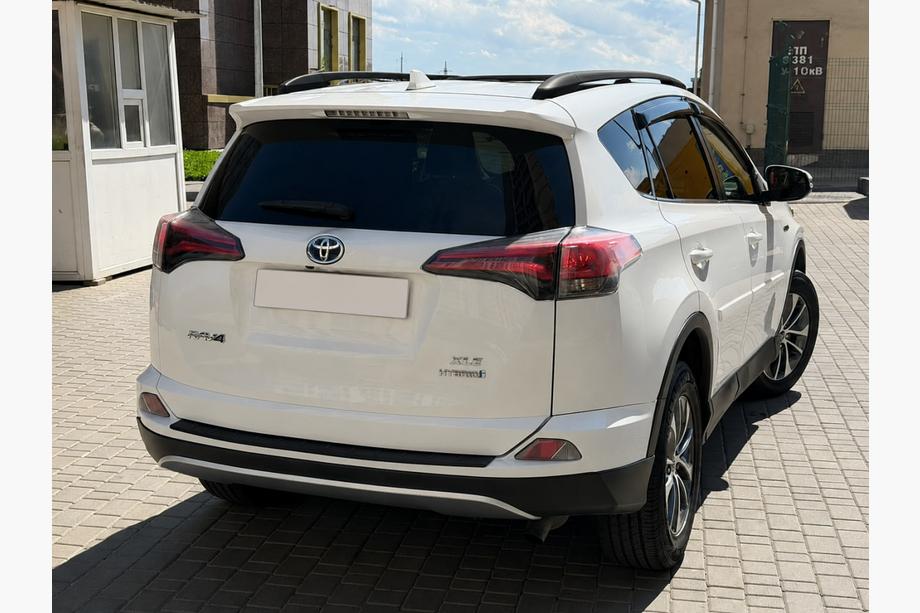 Toyota Rav 4 2013-2018 гг. Рейлинги на крышу OEM черные (алюминий) Фото 2